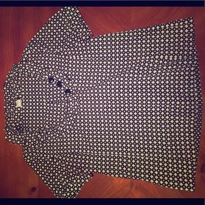 Short sleeve ruffle collar blouse from jcrew *